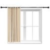 Indoor/Outdoor Blackout Curtain Panel with Grommet Top - 100 x 84 in (2.54 x 2.13 m) - Beige