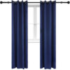 2 Indoor/Outdoor Blackout Curtain Panels with Grommet Top - 52 x 96 in (1.32 x 2.43 m) - Blue 2 Indoor/Outdoor Blackout Curtain Panels with Grommet Top - 52 x 96 in (1.32 x 2.43 m) - Blue