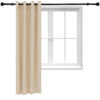 Indoor/Outdoor Blackout Curtain Panel with Grommet Top - 52 x 84 in (1.32 x 2.13 m) - Beige Indoor/Outdoor Blackout Curtain Panel with Grommet Top - 52 x 84 in (1.32 x 2.13 m) - Beige
