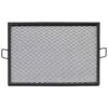 Sunnydaze X-Marks Square Fire Pit Cooking Grill, 30-Inch