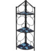 Sunnydaze 3-Tier Blue Mosaic Tiled Outdoor Corner Display Shelf - 44 Inch Sunnydaze 3-Tier Blue Mosaic Tiled Outdoor Corner Display Shelf - 44 Inch