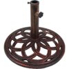 Sunnydaze Celtic Knot Cast Iron Patio Umbrella Base - 17-Inch Sunnydaze Celtic Knot Cast Iron Patio Umbrella Base - 17-Inch