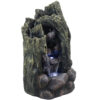 Sunnydaze Cavern of Mystery Outdoor Water Fountain with LED Light