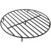 Sunnydaze Round Steel Outdoor Fire Pit Grate, 30-Inch Sunnydaze Round Steel Outdoor Fire Pit Grate, 30-Inch