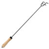 Sunnydaze Fire Pit Poker with Wood Handle - 26-Inch