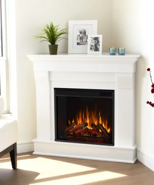 Chateau 41" Corner Electric Fireplace by Real Flame