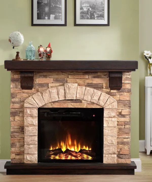 Troy 45'' W Electric Fireplace