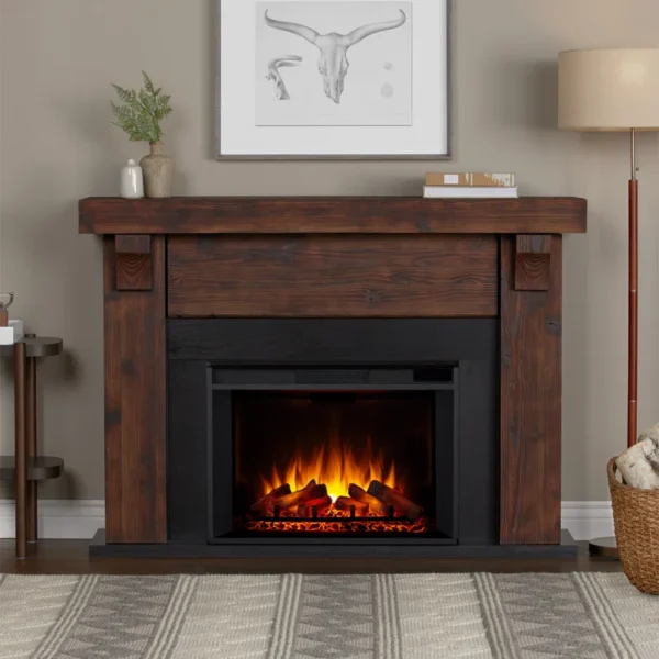 Gunnison 62" Grand Electric Fireplace by Real Flame