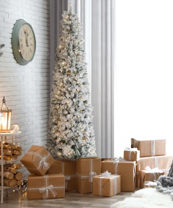 Lighted Pine Christmas Tree by Andover Mills™ 6'