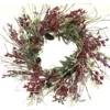 26" Farmhouse Berry Pine Winter Christmas Birch Wreath for Front Door 26" Farmhouse Berry Pine Winter Christmas Birch Wreath for Front Door