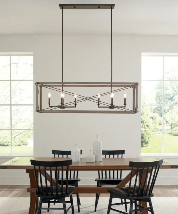 Agnes 8 Light Dimmable Pendant