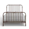 Earling Metal Spindle Farmhouse Bed