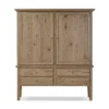 Alena Farmhouse Cabinet-Worn Oak