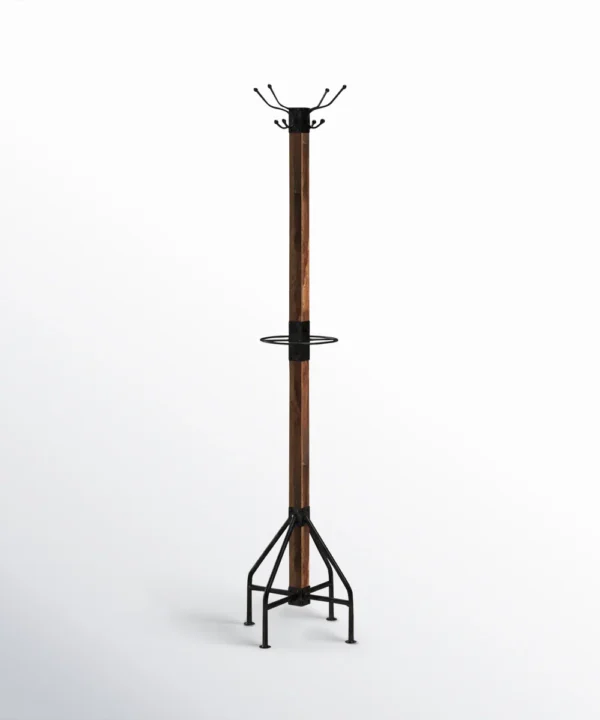Donan 8 - Hooks Freestanding Farmhouse Coat Rack