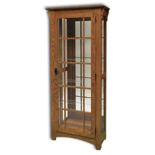 Mission Single Door Curio