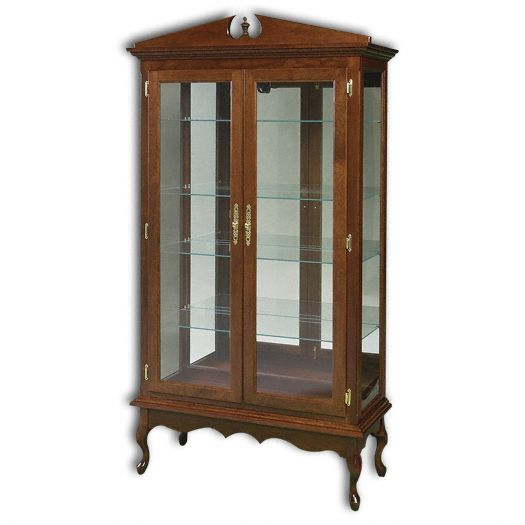 Queen Ann Double Door Curio