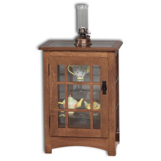 Mission Console End Table