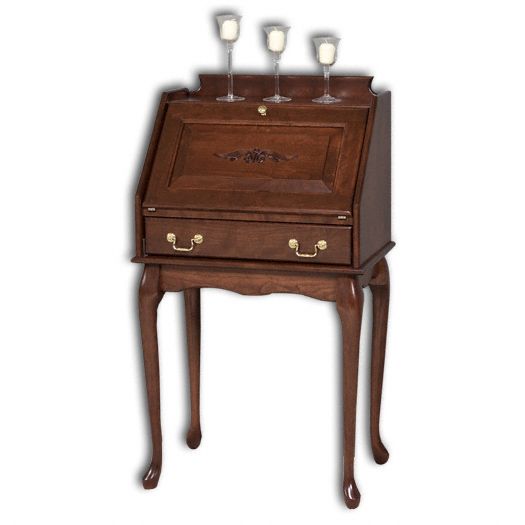 Secretary Desk With Queen Ann Legs