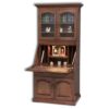 Executive Deluxe Secretary Desk w- Doors