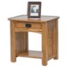 Mission 1-Drawer Open Nightstand
