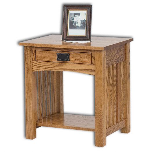Mission 1-Drawer Open Nightstand