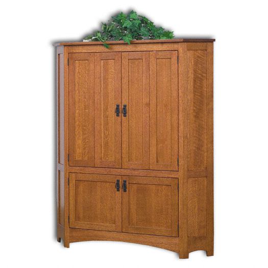 Mission Corner Entertainment Center