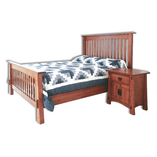 Modesto Mission Slat Bed