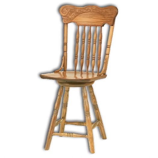 Spring Meadow Pressback Bar Stool