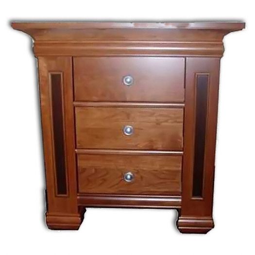 Timber Ridge 3-Drawer Nightstand