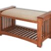 Mission Slat Bench