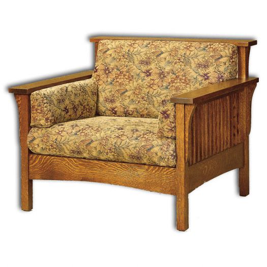 High Back Slat Chair