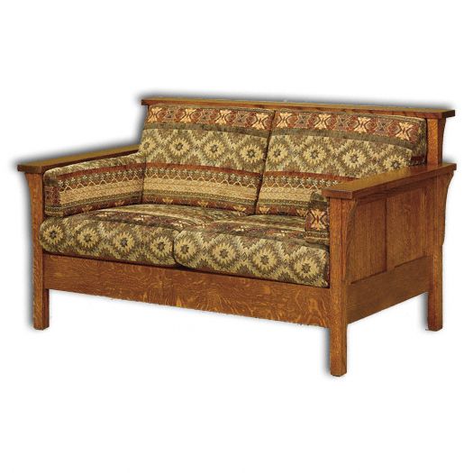 High Back Panel Loveseat