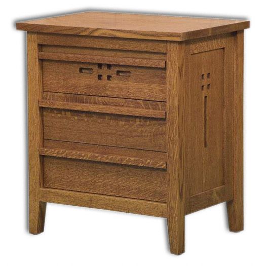 West Village 3-Drawer Nightstand