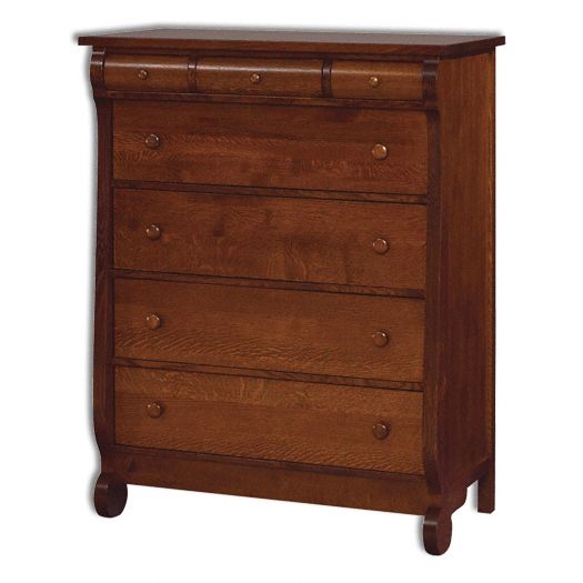 Old Classic Sleigh 7-Drawer Chest
