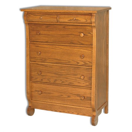 Old Classic Sleigh 6-Drawer Chest