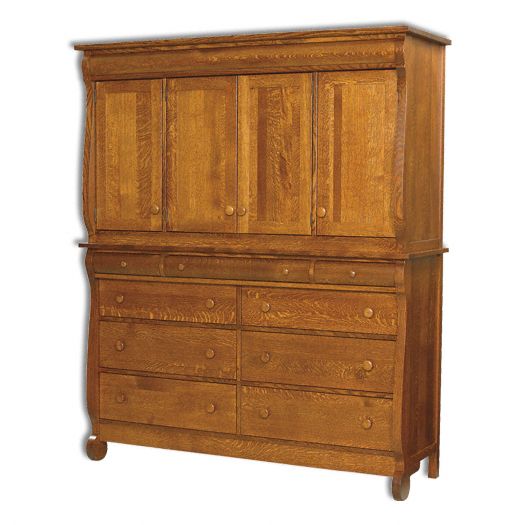 Old Classic Sleigh Mule Chest