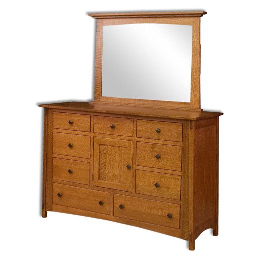 McCoy 9 Drawer 1 Door Dresser