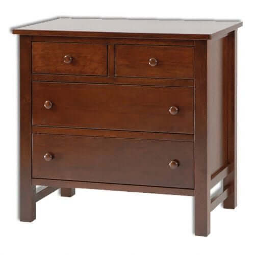 Cabin Creek Small 4 Drawer Dresser