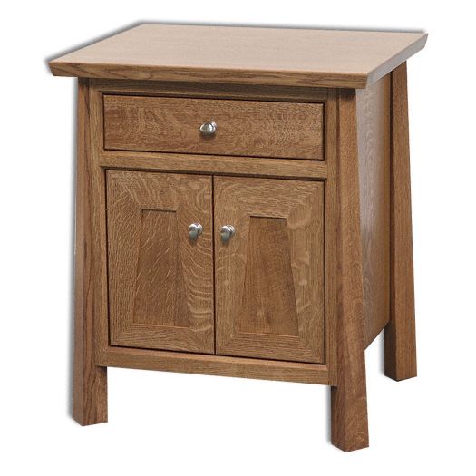 Vancoover 1-Drawer 2-Door Nightstand
