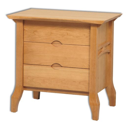 Grand River 3-Drawer Nightstand