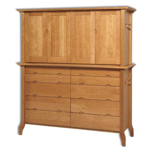 Grand River Double Armoire Mule Chest