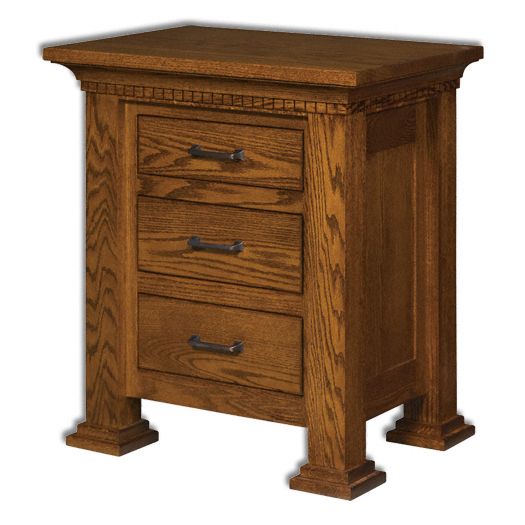 Empire 3-Drawer Nightstand