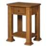 Lexington 1-Drawer Open Nightstand