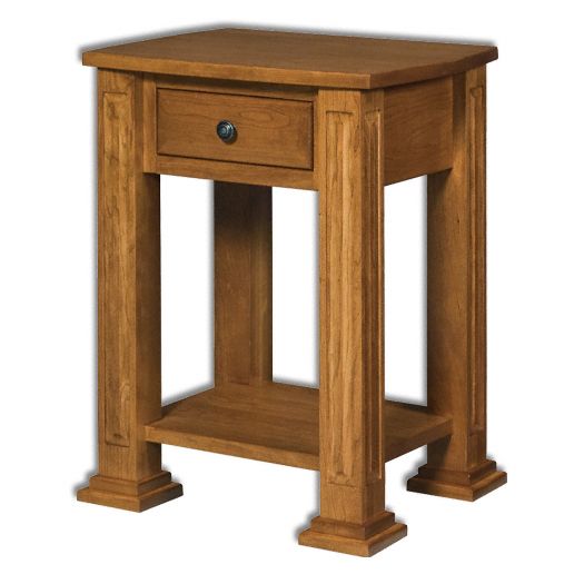 Lexington 1-Drawer Open Nightstand