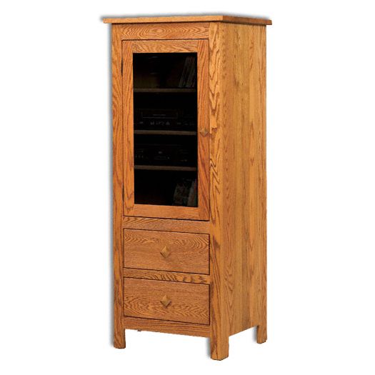 Mission Stereo 1-Door 2-Drawers Cabinet
