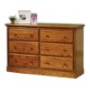 Traditional Dresser with Changing Table
