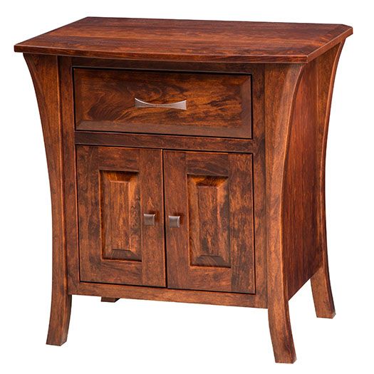 Ensenada 1 Drawer 2 Door Night Stand