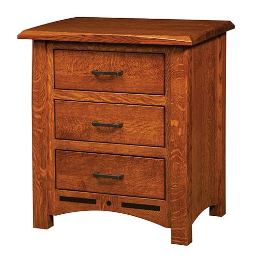 Lavega 3 Drawer Night Stand