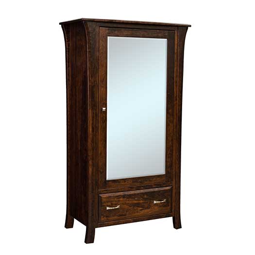 Ensenada 1 Drawer 1 Mirror Door Armoire