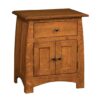 Superior Shaker 1 Drawer 2 Door Nightstand